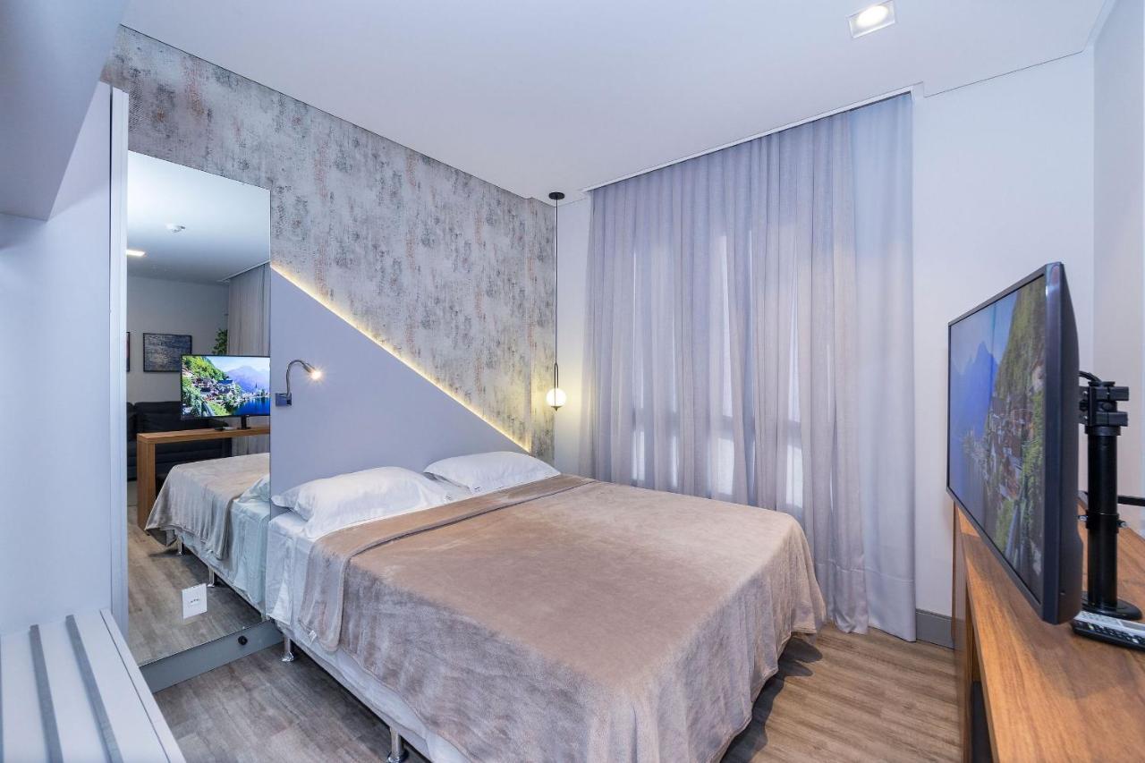 Aion Suites 204 - Compacto E Luxuoso Loft - Rooftop Com Piscina E Academia - A Poucos Passos Da Praia Bombinhas Eksteriør bilde